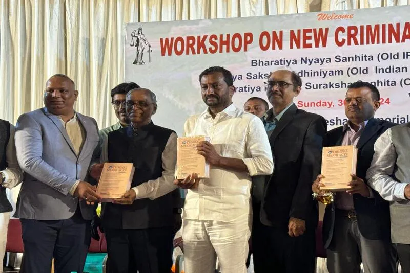Book Launch Program of Book on New Criminal Major Laws authored by Mr. A.P. Suresh