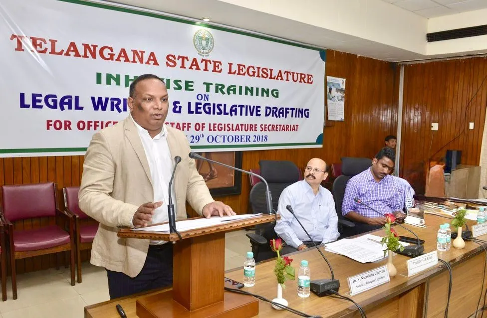 In-House Training at The Telangana State Legislature